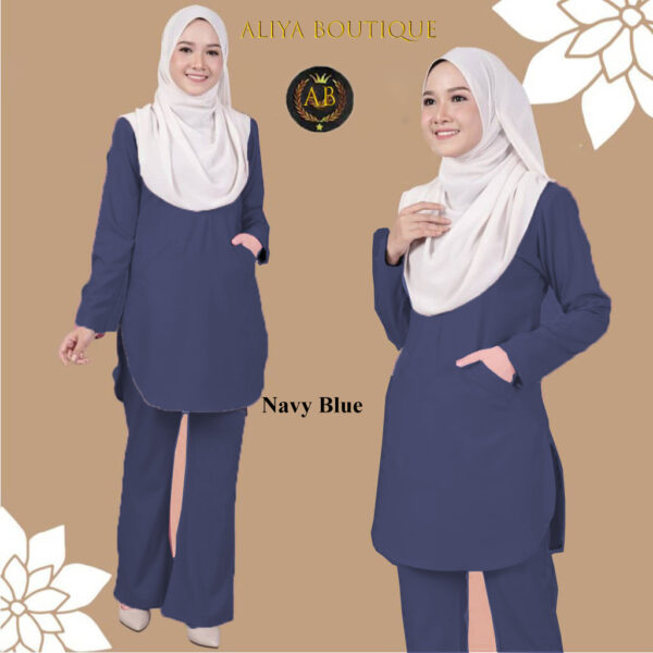 Modern Pocket Dress for Stylish Muslimah Women.
