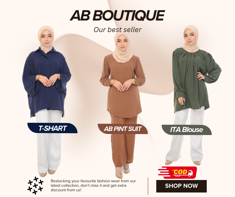 Shop stylish, high-quality fashion at AB Boutique. Explore elegant blouses, set suits, and more for timeless style and comfort.