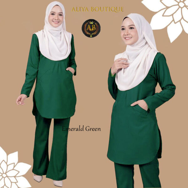 Modern Pocket Dress for Stylish Muslimah Women.