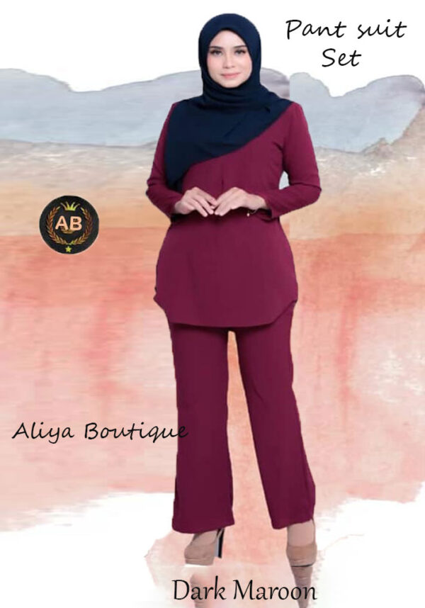 Set Pint Suit Elegan untuk Muslimah