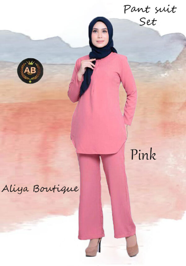 Set Pint Suit Elegan untuk Muslimah