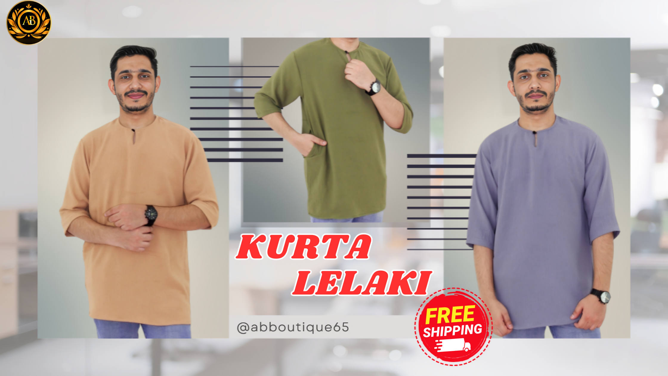 Kurta Lelaki - AB Boutique